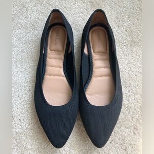 Cynthia Rowley Chelsea Black Textile Flats